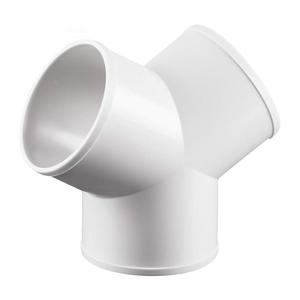 ABS Duct Connector, Duct Splitter for Exhaust Fan Dryer Vent Hose, Y Shape Fit for 8 inch Hose(Dia:195mm)