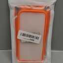 SUPFINE Magnetic for iPhone 16 Pro Case (Compatible with MagSafe) (Military Grade Drop Protection) Slim Translucent Matte Shockproof with Anti-Fingerprint Phone Case,Orange