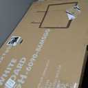 Maxtek Whiteboard on Wheels 36 x 24 in, Magnetic Rolling Dry Erase Easel, Black