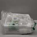 3-Light Bathroom Vanity Light, Modern Brushed Gold Wall Lights with Clear Glass Shades, Bathroom Wall Sconce Lamp for Mirror Living Room Bedroom Hallway