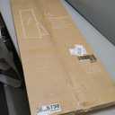 Mirror Full Length, Upgraded Body Wall Mirrors with Shatter-Proof Glass, Floor Standing, Hanging or Leaning, Tall Mirror with Stand Aluminum Alloy Frame for Bedroom (59"L x 16"W, Gold-rect)