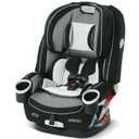 Graco 4Ever DLX 4-in-1 Car Seat, Grey, Infant to Toddler Car Seat, with 10 Years of Use, Rear-facing, Forward-facing and Booster Modes, Safe, Comfortable and Convenient