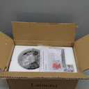 Larootsi 1 Light Crystal Wall Sconce Lighting with Black Finish, Modern Wall Light Fixture Living Room Bed Room, Over Mirror Vanity Light Bathroom Dressroom E26