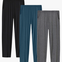 Womens Pajama Pants with Pockets Soft Comfortable Lightweight Elastic Drawstring Modal Pajama Bottoms Lounge Pants. Size Large