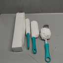 Boao 3 Pcs Decanter Cleaning Brush Wine Glass Decanter Flexible Bottle Brush Set with Cleaning Beads Household Tools for Bottle Goblets Glasses Cups (Blue) (Green)