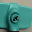 Hertzko Dog Brush for Shedding - Self Cleaning Slicker Brush for Dogs and Cats - Gently Removes Loose Hair, Tangles, and Dirt - Grooming Comb Suitable for Long or Short Coats - Aqua