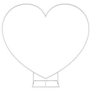 Amazon.com: LANGXUN Large Size Metal Balloon Arch Kit, Wedding Heart Arch Stand, Love Balloon Column Arch Frame for Wedding, Bridal, Valentine's Day, Engagement and Birthday Party Supplies (White) : Home & Kitchen