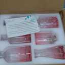UPBUD Glass Pink Bud Vases Set of 12, Mini Flower Valentine Vase for Centerpieces, Small Vases in Bulk for Wedding Decorations, Vintage Vase for Table, Home Dcor