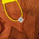 Women's Off The Shoulder Maxi Dress White Bridesmaid Wedding Party Maternity Photoshoot Long Dresses (Orange, Medium)