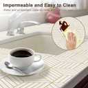 3 x OcePor Non-Adhesive Drawer and Shelf Liner 12IN x 20FTNon Slip Cabinet and Cupboard Liner, Kitchen Cabinet Liners for Shelves, Waterproof Drawer Shelf Liners for Cabinets/Bathroom Cupboard