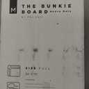 Meliusly Heavy Duty 10mm Bunkie Board Full Size (54x75'') Patent Pending Low Profile Bed Board Design - Breathable, Noise Minimizing, Moisture Resistant Bunkieboards, Low Profile Bed Support