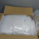 Mattress Topper Full for Back Pain, Extra Thick Mattress Pad Cover, Plush Pillow Top, Deep Elastic Pocket, White