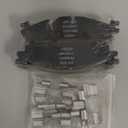 Front Ceramic Brake Pad Kit For 2009-2019 Ford Flex, 4 Pcs