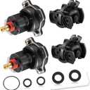 2 Pack GP876851 Mixer Cap and GP800820 Pressure Balancing Unit, Compatible with Kohler Shower Valves K-304 and K-11748 Platforms, Shower Cartridge Replacement Repair Kit, Include GP77759 and GP800820