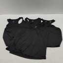Real Essentials 4 Pack: Men's Dry-Fit Active Muscle Tank Top - Size L