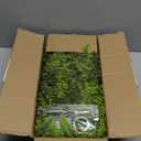 9FT Cedar Garland with Lights, Prelit Christmas Garland Artificial Realistic, Real Touch Pine Christmas Garland for Mantle Stairs Outdoor Decoration, Battery Operated Faux Greenery Garlands Thick Lush