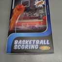 Indoor Basketball Hoop Boys Gifts for Teens and Adults Door Room Basketball Hoop Mini Hoop with Electronic Scoreboard, 3 Balls and Batteries Basketball Toys for 8 9 10 11 12