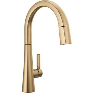 Delta Faucet Monrovia Gold Kitchen Faucet, Kitchen Faucets with Pull Down Sprayer, Kitchen Sink Faucet, Gold Faucet for Kitchen Sink with Magnetic Docking, Lumicoat Champagne Bronze 9191-CZ-PR-DST Delta Faucet Monrovia Gold Kitchen Faucet, Kitchen Faucets with Pull Down Sprayer, Kitchen Sink Faucet, Gold Faucet for Kitchen Sink with Magnetic Docking, Lumicoat Champagne Bronze 9191-CZ-PR-DST
