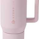 HydroJug Kids - 20 oz Insulated Kids Water Bottle with Flip Straw & Handle | Leak-Proof & Durable | Perfect for School, Sports, Lunch, Travel & Camp, Pink Sand