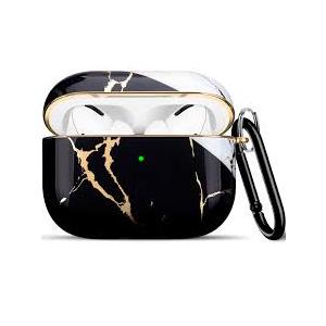 Marble Case Compatible with Airpods Pro 2nd/1st Generation Cases Hard Fashion Skin Case for Airpods Pro (2022/2019) with Keychain - Mix Marble