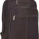 Kenneth Cole REACTION Colombian Leather 16" Manhattan Slim Laptop Travel Backpack