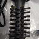 Conair Double Ceramic 3-in-1 Hot Air Brush, Interchangeable Attachments: 1-Inch Thermal Brush, -Inch Boar and Nylon Bristle Brush, and Concentrator, Voluminous Curls & Straight Styles, White