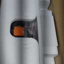 Robotic Pool Vacuum Cleaner,Portable Swimming Pool Vacuum Self-Parking Technology with LED Indicator,Ideal for Above Ground/Flat Pools up to 860 Sq.Ft,Lasts 90 Mins-Grey (Gray)