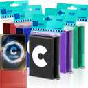 500ct Matte Card Sleeves, 5 Colors Card Sleeves fits MTG, TCG Cards Sleeve, Deck Sleeve Protectors for Baseball, Sports, Trading, Game, MTG Cards