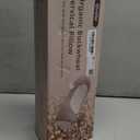 Organic Buckwheat Cervical Neck Pillow  Adjustable Neck Roll for Sleeping, Ergonomic Neck Support Bolster for Side & Back Sleepers, Pillow for Neck Pain Relief and Spine Alignment