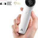 Aecooly Portable Handheld Fan, Powerful Turbo Mini Fan, 16500 RPM High Speed Aero, 14H Max Cooling Time, 5 Speeds Pocket Rechargeable Personal Small Travel GIfts for Women Men -White