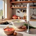 5 In 1 Immersion Blender - A2 | 800W with 18 Speeds and Turbo Mode Handheld Blender