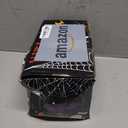 Spider Webs Halloween Decorations Lights - 550 LEDs Outdoor Giant Halloween Decor Lights with16.4ft,4ft Spider,8 Modes,Waterproof&Timer for Yard Porch Garden,Outside Party (with Spider)