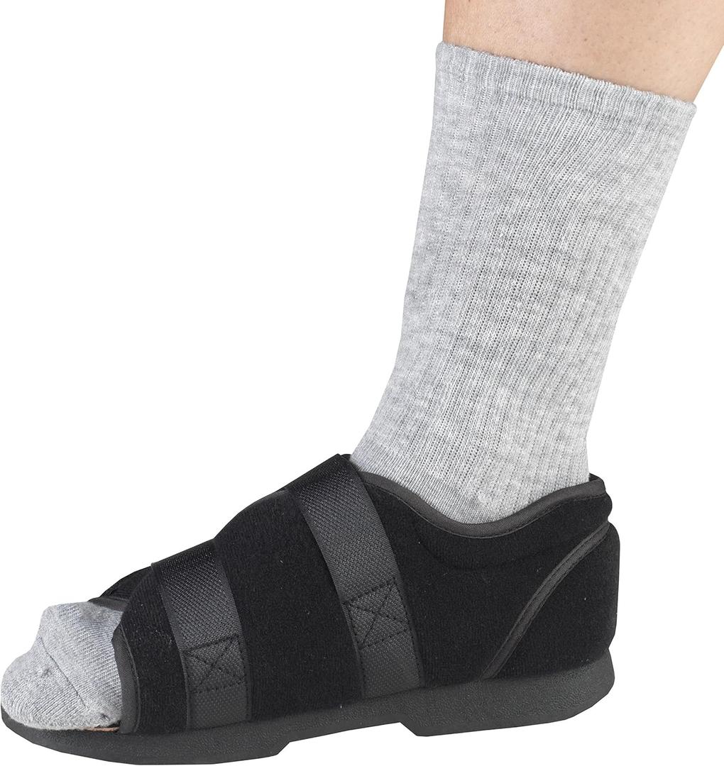 OTC Post-Op Shoe, Soft Top, for Men & Women, Large (Men)