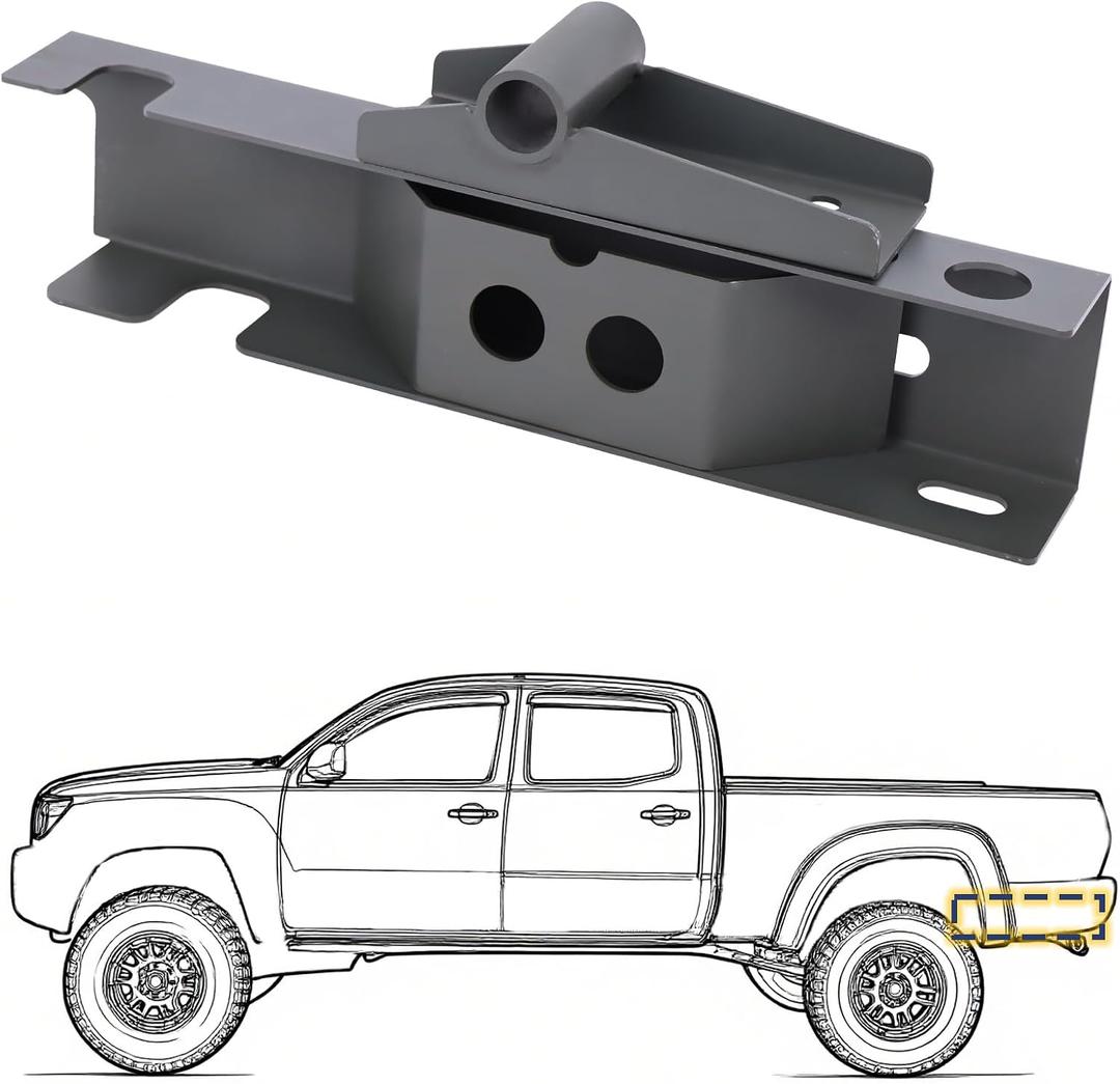 Mountainpeak Rear Frame Rust Repair with Leaf Spring Shackle Mount Fit for 1996-2004 Toyota Tacoma