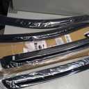 AUXKO Tape-on Rain Guards for Chevy Colorado GMC Canyon 2023-2026 Crew Cab