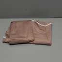 Double Stitch Cotton Tencel Pillow Cases Scalloped - Queen Size Pillow Cover Set of 2, Eucalyptus Lyocell Cooling Pillowcases for Hot Sleepers, Envelope Closure, Soft & Cozy, Dusty Mauve, 20" x 30"