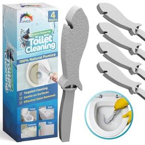 3 Pack Pumice Stone for Toilet Cleaning | Toilet Pumice Stone with Handle | Pumice for Cleaning | Pumice for Toilet Bowl Cleaning