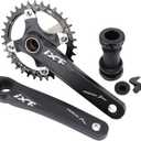 Mountain Bike Crankset Hollow Integrated Crank axle Modified Single disc Crank 32T 34 36T
