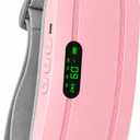 Wearable Heating Pad for Menstrual Cramps, Portable Menstrual Heating Pad with Massage, Cordless & Rechargeable, Period Pain Relief Device, Heating Belt for Women, 3 Heat Levels & 4 Massage Modes