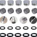 LYWBYZ Faucet Areator,10Pcs Flow Restrictor Plug-In Faucet Aerator Replacement Parts,For Bathroom or Kitchen Sink