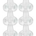 Sippy Spouts for Philips Avent Anti-Colic Baby Bottles, Soft 100% Silicone Sippy Cup Nipples, 6m+, Variable Flow, 6 Count