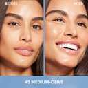 Covergirl Simply Ageless Skin Perfector Essence Foundation, 45 Medium-Olive, Tinted Skincare Makeup Hybrid, Sheer Tint, Radiant Finish, Glowy Finish, Vegan Formula, 1.0oz