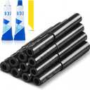 12 Pcs Golf Club Extensions Carbon Fiber Golf Shaft Extension Rod 2 Pcs 02ab Adhesive Shaft Extender Spiral Design for Industrial Equipment Home Repair,0.49 0.52 0.55 0.58 Inch