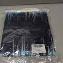 YeGine Womens Sweatshirt Oversized Quarter Zip Pullover Half Zip Long Sleeve Top Blue Print S (Black, S)