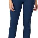 Colorfulkoala Dreamlux No Front Seam Leggings for Women 25"/28" Inseam, Seamless High Waisted Buttery Soft Yoga Pants M