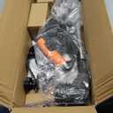 21V Electric Weed Eater, Cordless Brush Cutter Trimmer with Adjustable Pole & Battery-Powered, Lightweight & Low Noise, Foldable 3-in-1 Weed Wacker for Outdoor, Garden and Yard Use