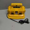 Estacin de carga rpida de batera de 6 puertos, repuesto para cargador de batera Dewalt 20V/60V, compatible con Dewalt 20V/60V Flexvlot batera DCB200 DCB206 DCB606 DCB609 DCB612 DCB615 (Amarillo)