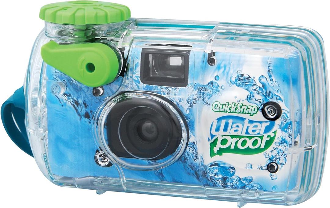 Fujifilm QuickSnap Waterproof One-Time Use Camera - 27 Exposures (1 Pack)