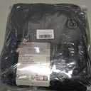 GEMYSE Kids Winter Jacket Waterproof Boys Girls Ski Jacket with Hood Windproof Warm Fall and Winter Outerwear (Black, M)