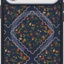OtterBox iPhone 17 Pro Max Symmetry Series Clear Case - Floral Romance - Blue